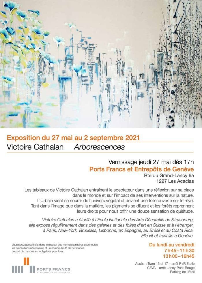 Exposition de Victoire Cathalan - Arborescences