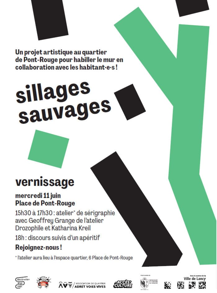 Vernissage du projet "Sillages sauvages"