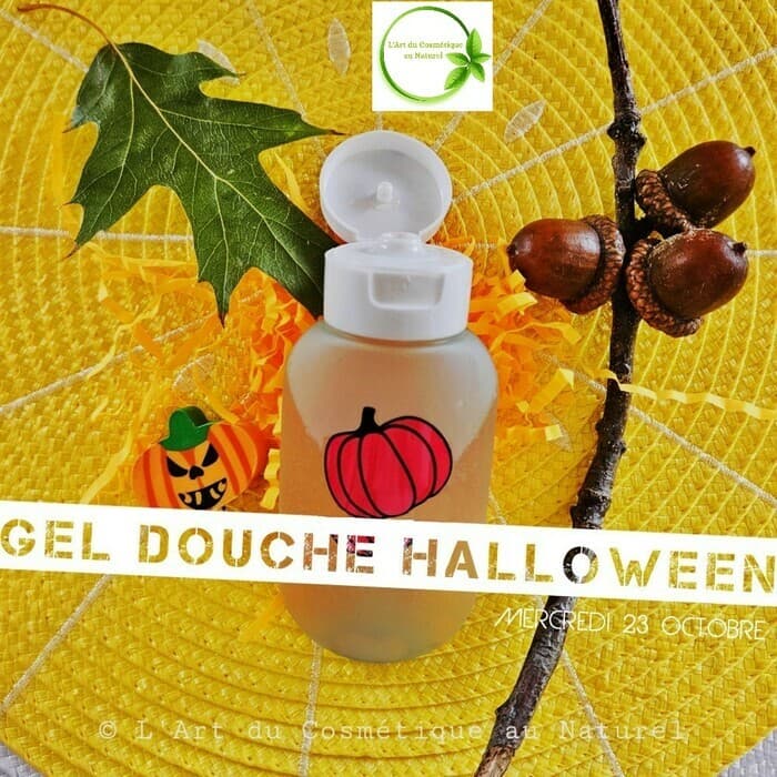 Atelier cosmétique pour enfant: fabrication Gel douche Halloween