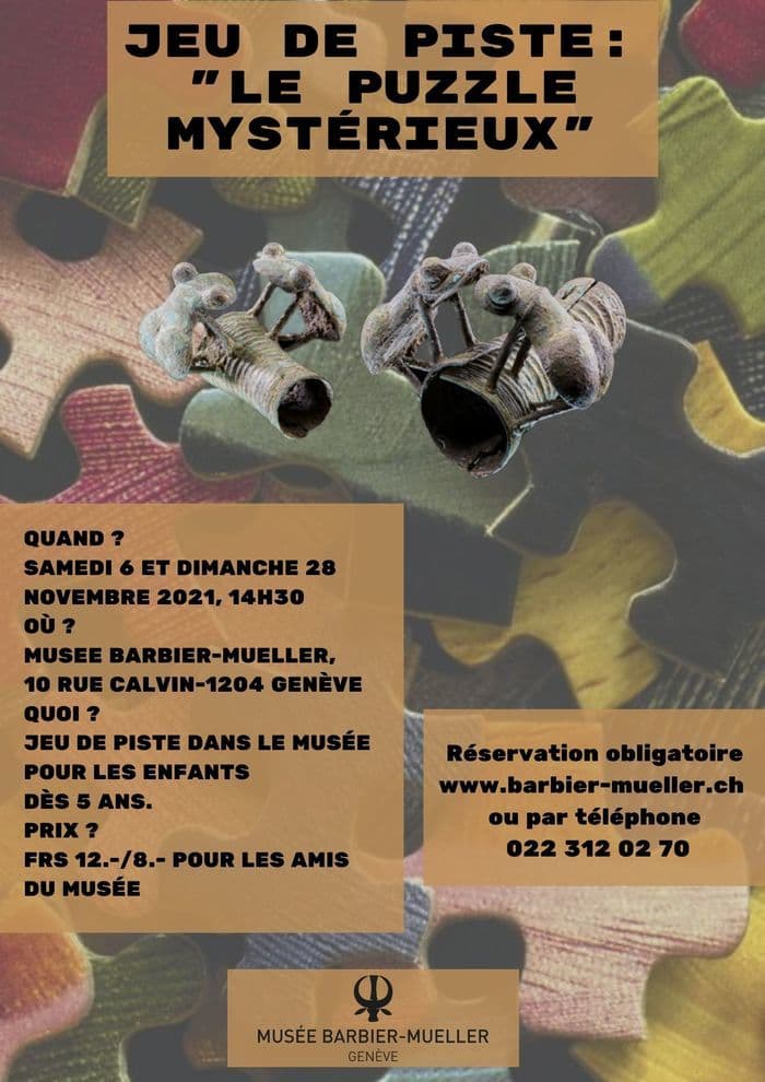 Jeu de piste pour enfants « Le puzzle mystérieux »