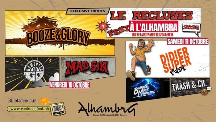 DIDIER SUPER METAL + BERNARD MINET METAL + TRASH & CO