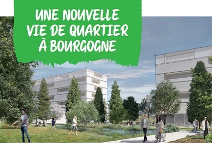 Une nouvelle vie de quartier à Bourgogne: exposition de la maquette du projet