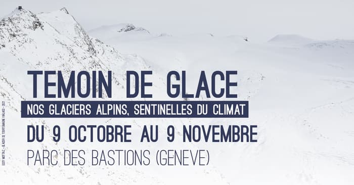 Exposition de photographies "Témoins de glace"
