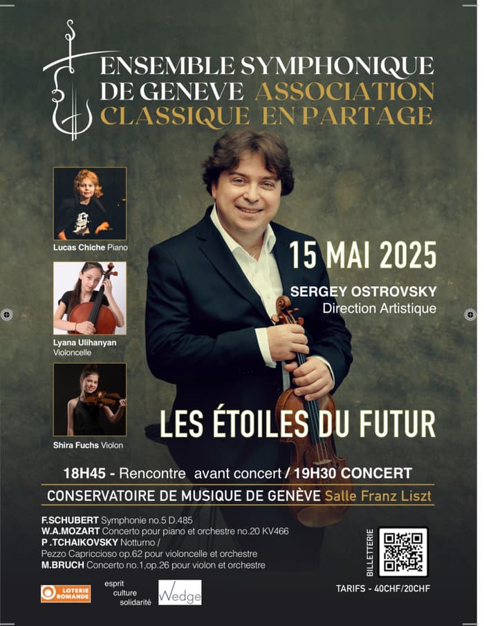 Concert de l'Ensemble Symphonique de Genève, Les Étoiles du futur