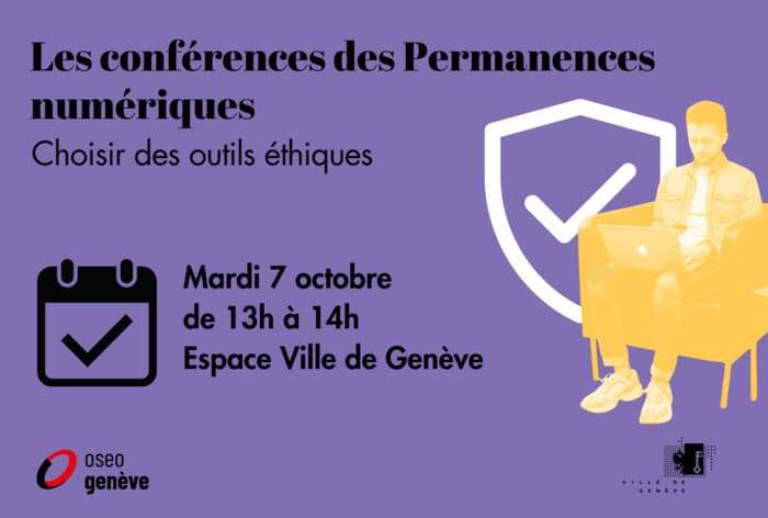 Conférence "Choisir des outils éthiques" - Permanence numérique Rive gauche