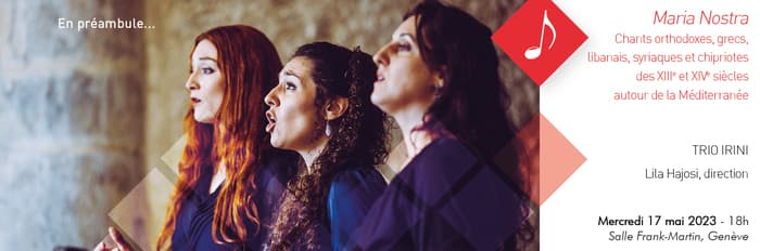 Festival Agapé : Trio Irini