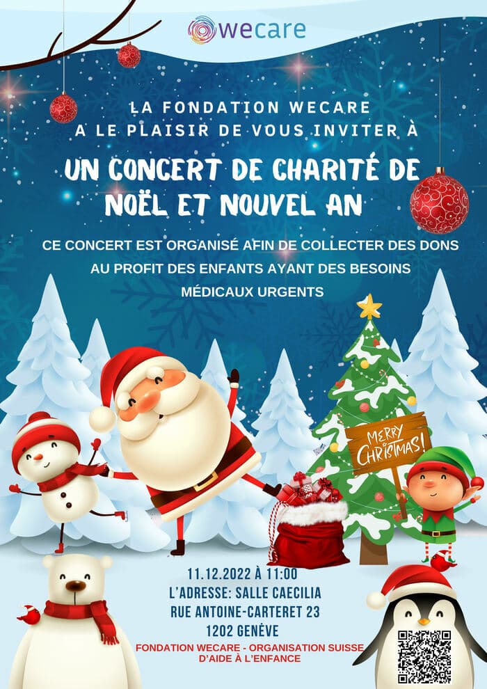 Concert de charité de Noël pour les enfants