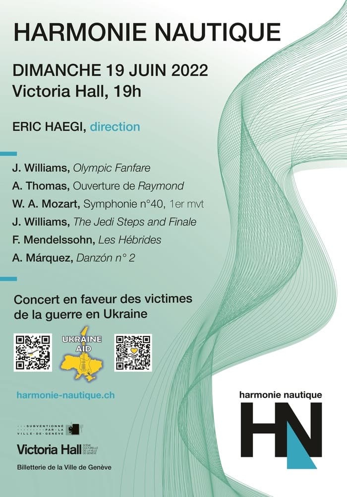 L’Harmonie Nautique, orchestre d’instruments à vent de la Ville de Genève