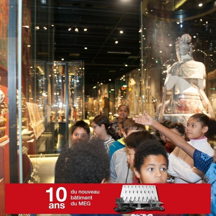 Le MEG en famille: parcours enfant dans l'exposition permanente.