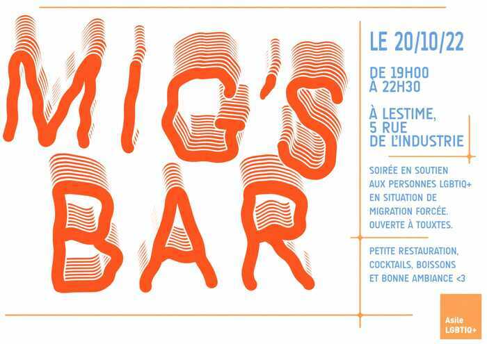 Soirée de soutien Migs Bar