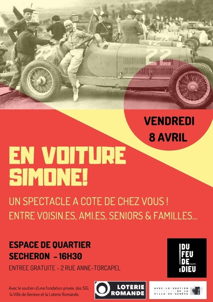 Spectacle participatif et intergénérationnel: En voiture Simone!