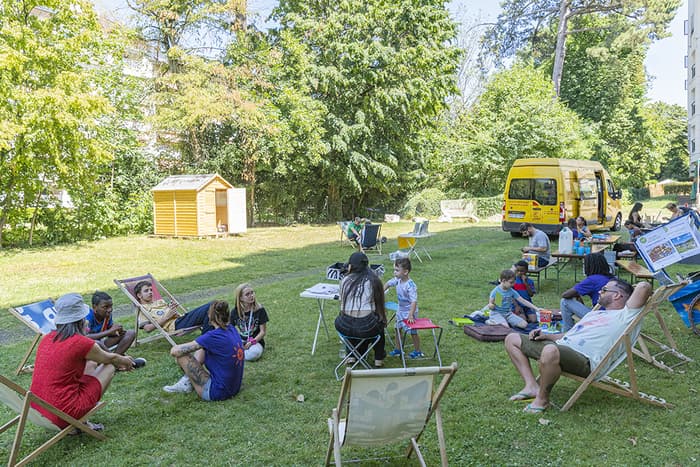 Activités pour parents et enfants et initiation au hockey sur gazon