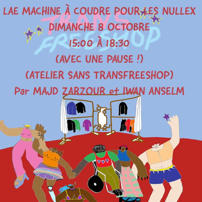 ATELIER LAE MACHINE À COUDRE POUR LES NULLEX : BASE POUR LES DÉBUTANTEX