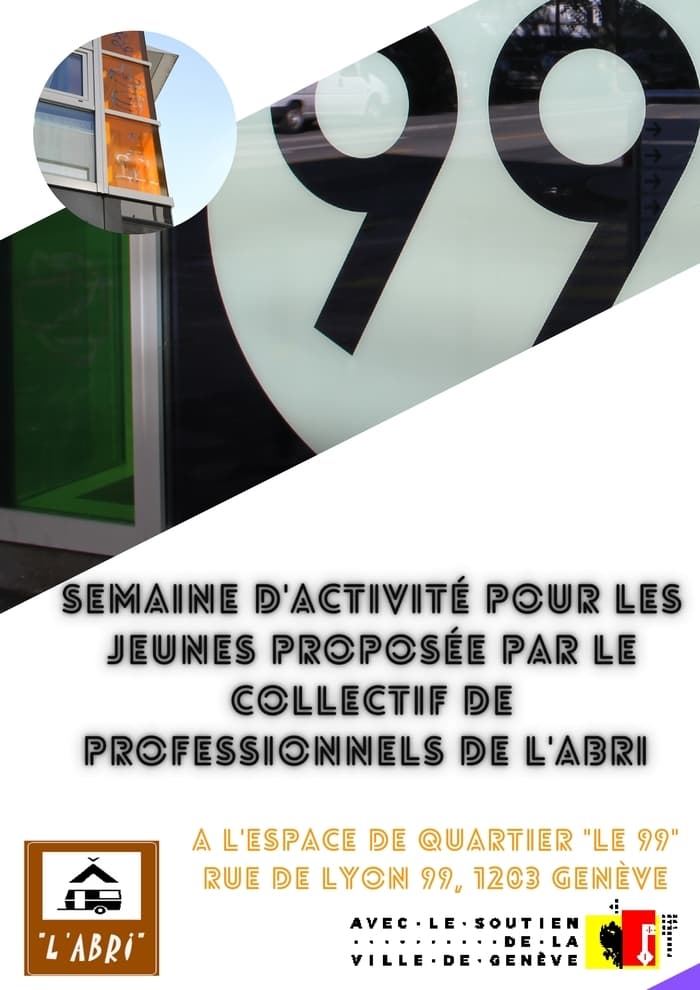Semaine d'activités pour les jeunes proposée par l'ABRI