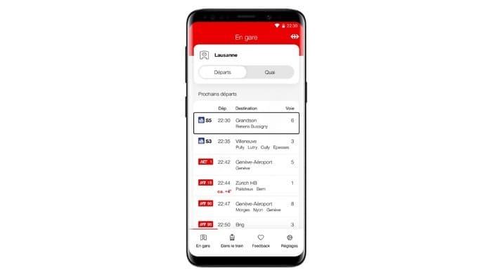 Cours pour seniors | Trucs et astuces pour smartphone Android: Voyager en train avec l'application CFF