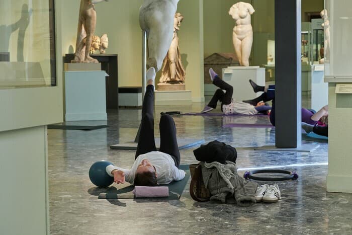 Pilates face aux œuvres : Respiration