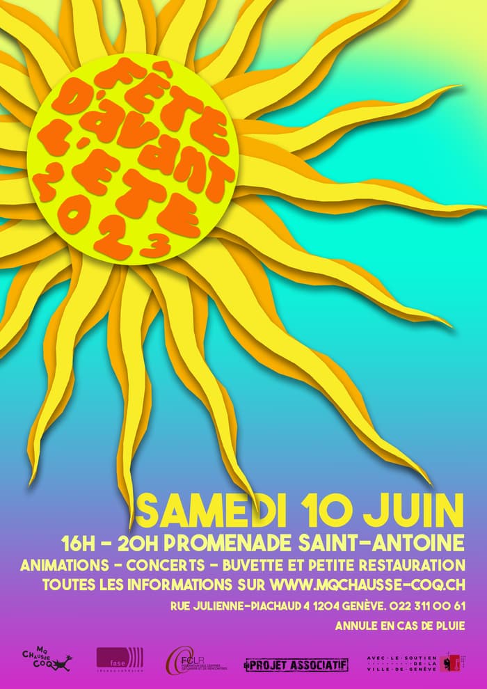 Fête d'avant l'été sur la Promenade Saint-Antoine