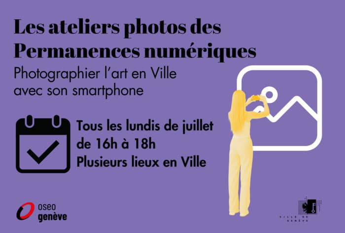 Atelier "Photographier l'art en Ville avec son smartphone"