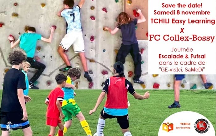 GE-visIci SaMeDi: Journée Futsal & Escalade pour enfants et ados