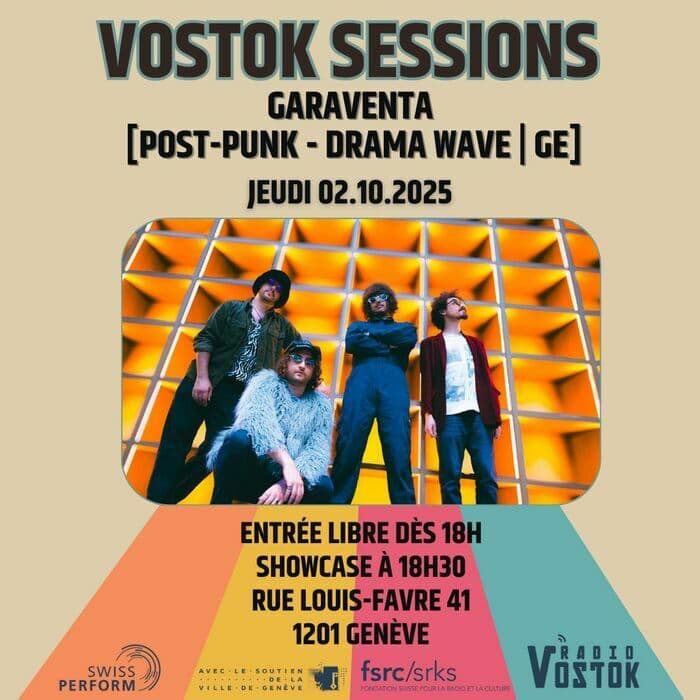 Garaventa en Vostok Session [Post-punk – Drama wave | GE]