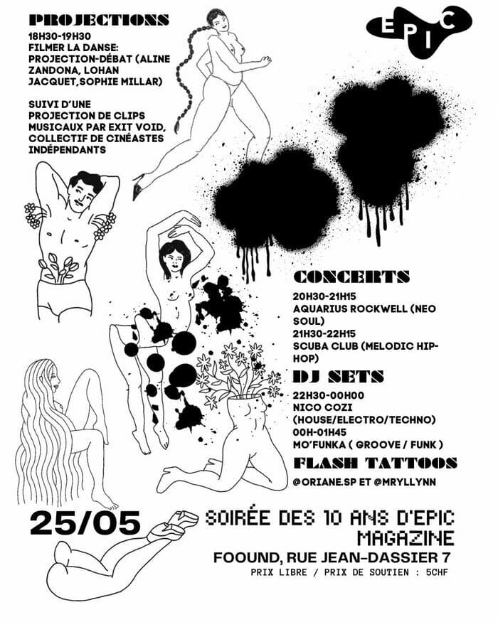 Soirée des 10 ans d'EPIC-magazine