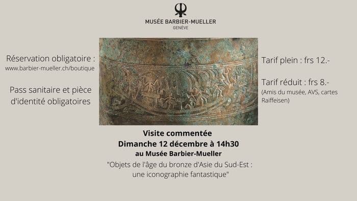 Visite commentée « Objets de l’âge du bronze d’Asie du Sud-Est : une iconographie fantastique »