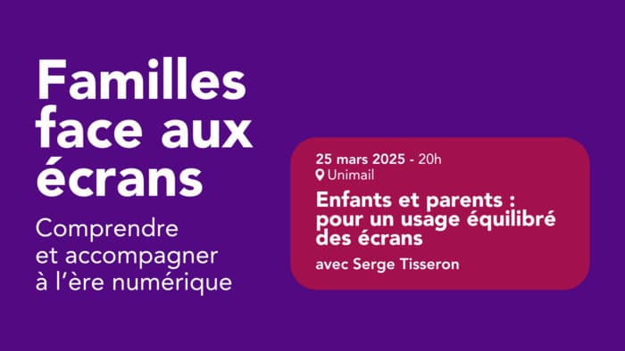 Enfants et parents : pour un usage équilibré des écrans