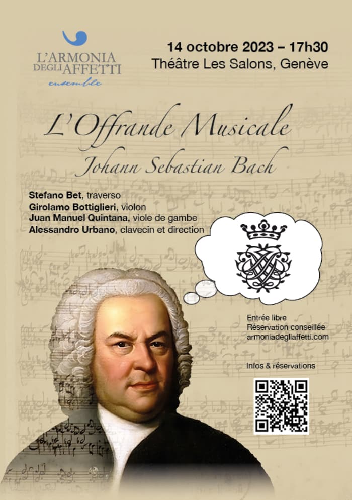 L'Offrande Musicale par l'Armonia degli Affetti