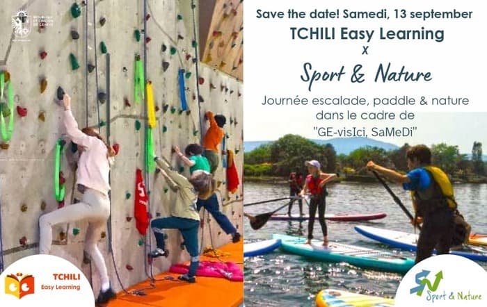 GE-visIci SaMeDi: Journée Découverte Escalade & Stand Up Paddle pour enfants et ados