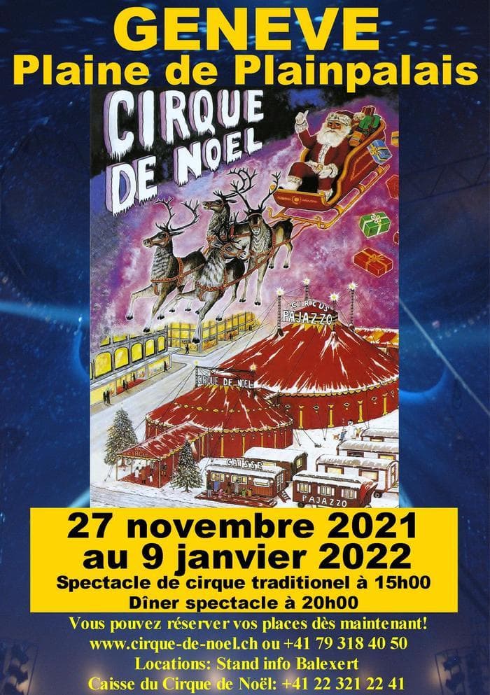 Cirque de Noël à Genève