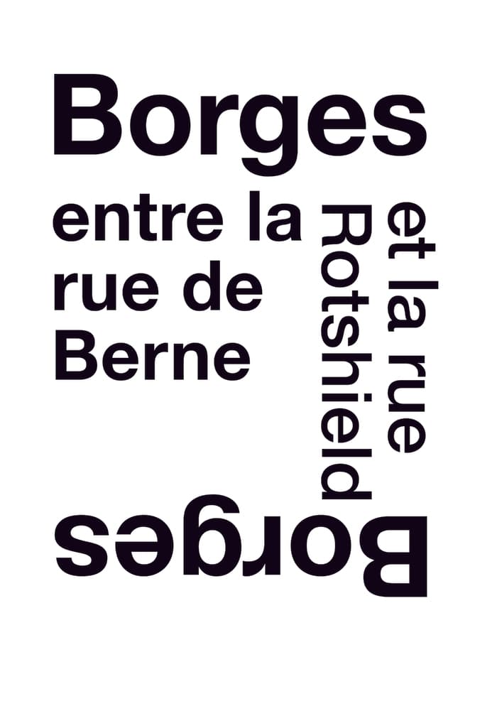 Borges entre la rue de Berne et la rue Rothschild