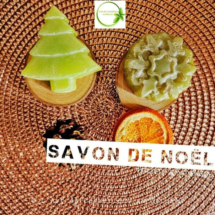 Atelier cosmétique enfants: fabrication Savon de Noël