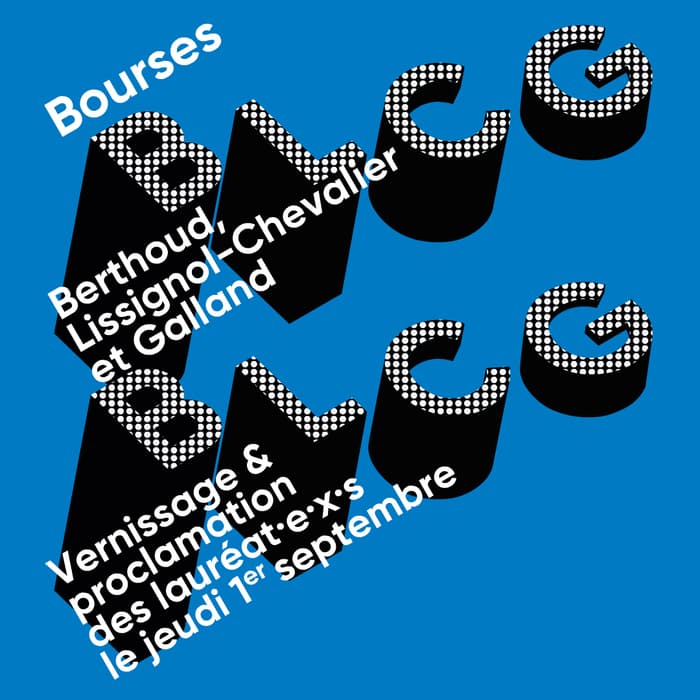 Vernissage • Bourses de la Ville de Genève 2022