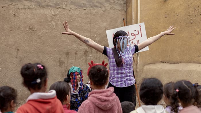 Projection - Les Filles du Nil