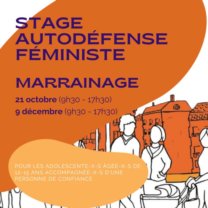 Stages autodéfense féministe "Ge peux" Marrainage