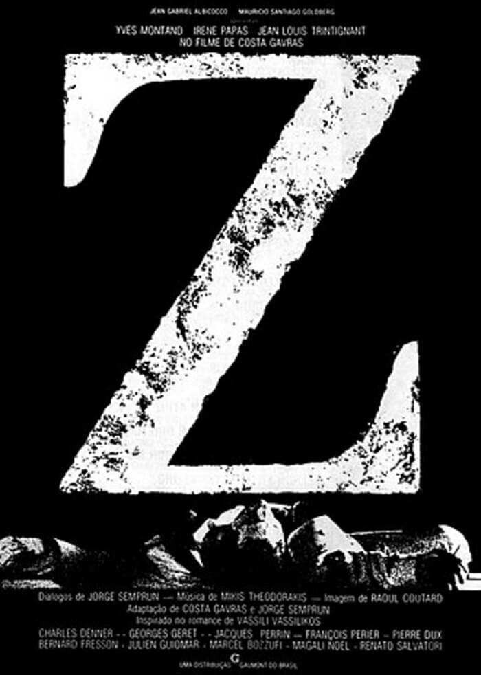 Séance de cinéma : Z (Algérie, France, 1969, 127’)