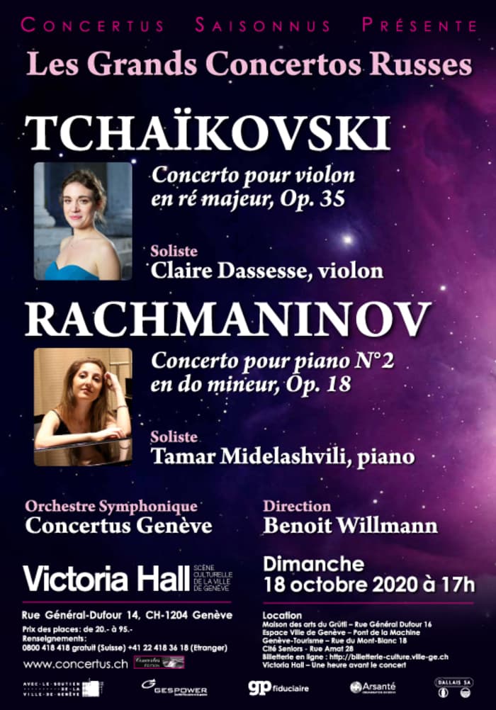 Les Grands Concertos Russes - Orchestre Concertus