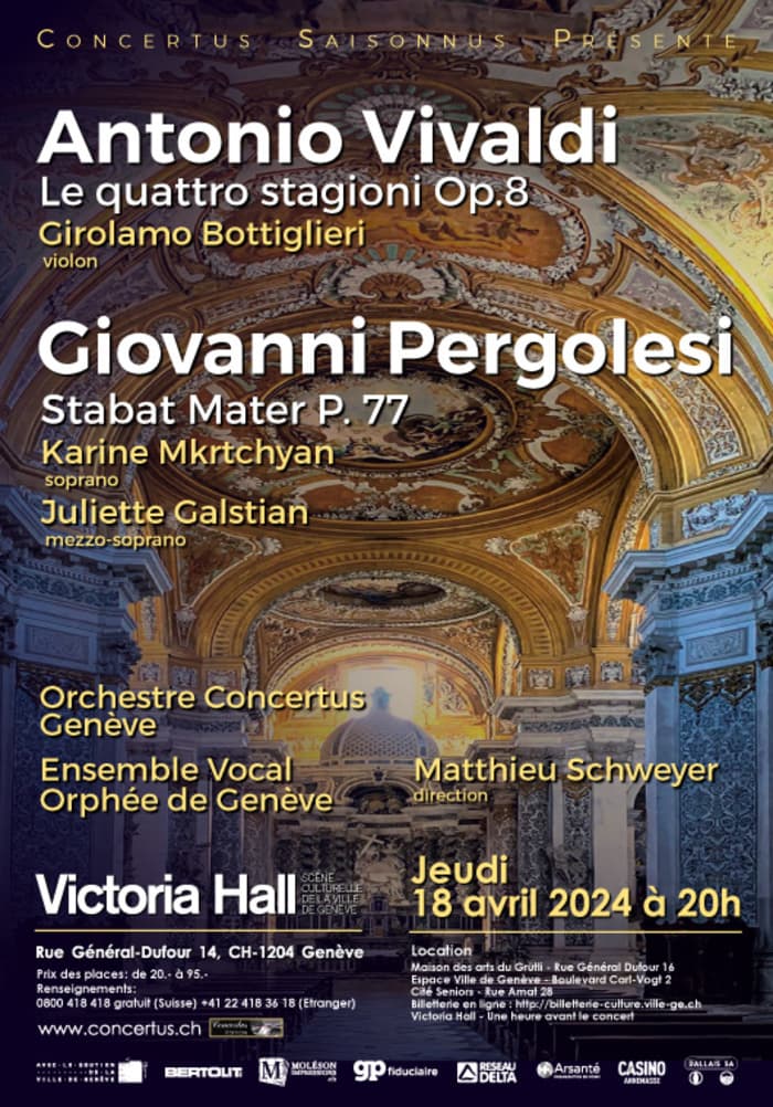 Orchestre Concertus et l’Ensemble Vocal Orphée de Genève