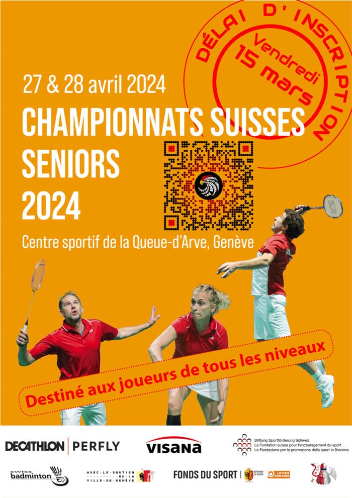 Championnats Suisse Seniors de Badminton 2024