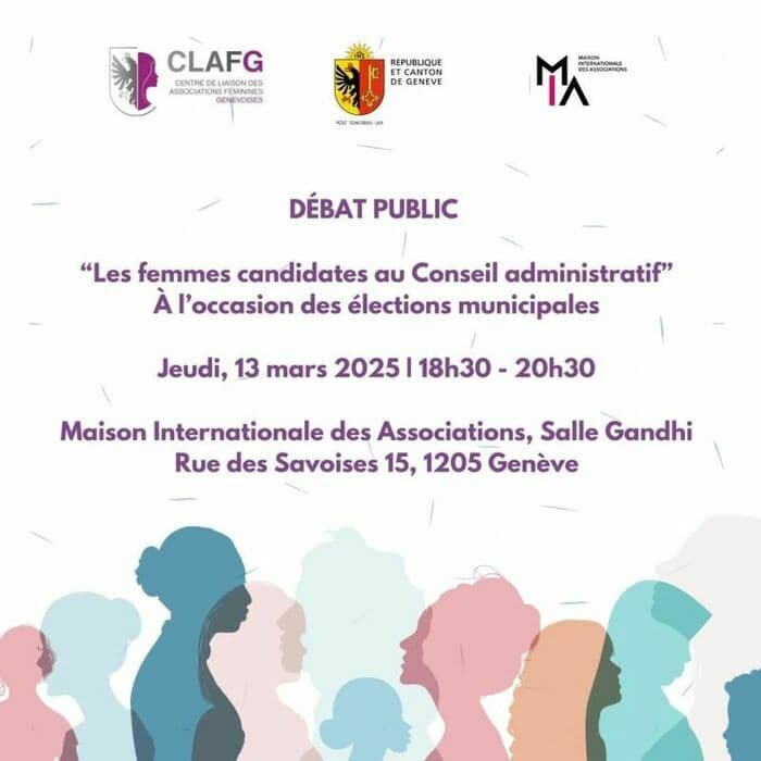 Conférence-débat - Les femmes candidates au Conseil Administratif