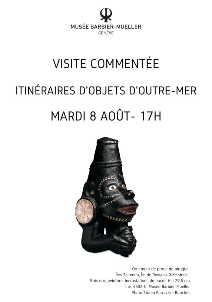 Visite commentée « Itinéraires d’objets d’outre-mer »