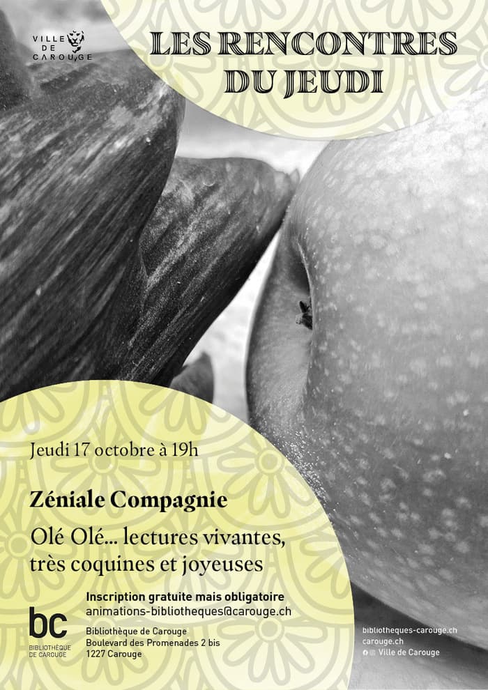 Les rencontres du jeudi - Zéniale Compagnie