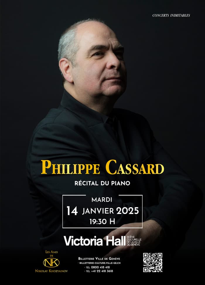 Philippe Cassard. Récital du piano