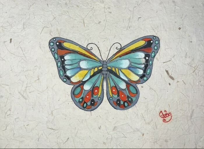 Atelier de peinture sur du papier Do