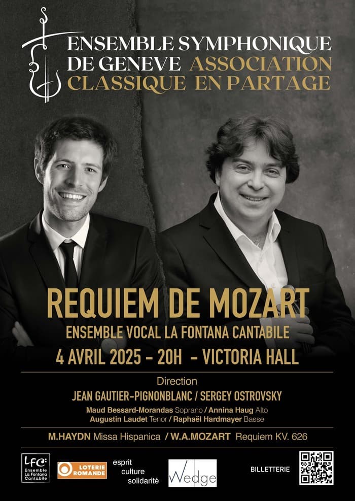 Ensemble Symphonique de Genève; Sergey Ostrovsky; ensemble vocal La Fontana Cantabile; Jean Gautier-Pignonblanc