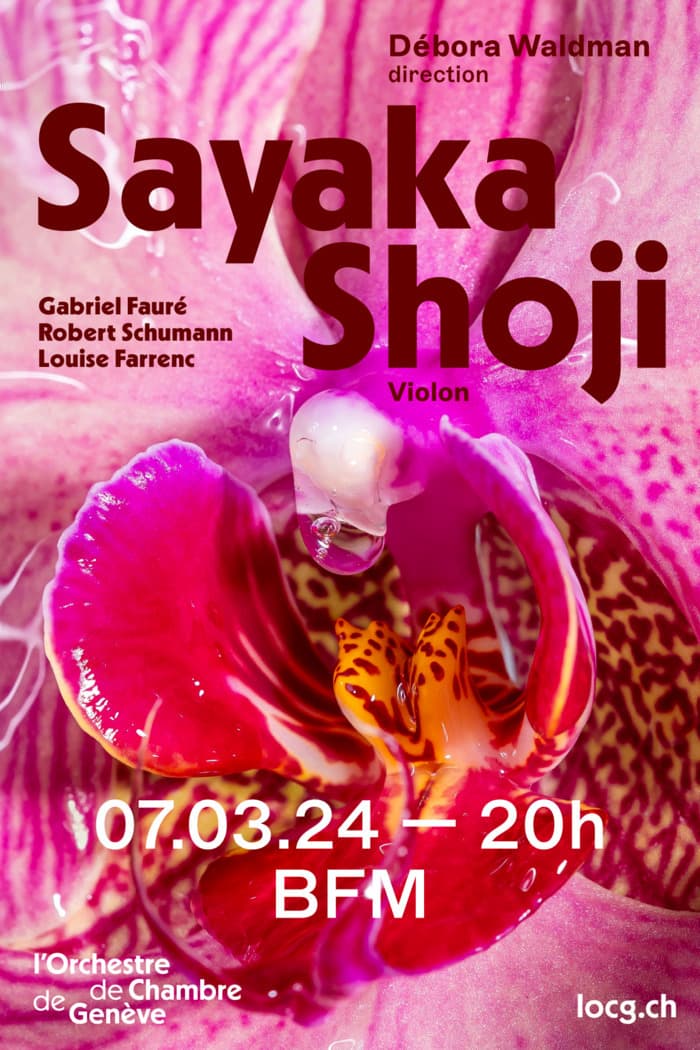 Sayaka Shoji et l'Orchestre de Chambre de Genève