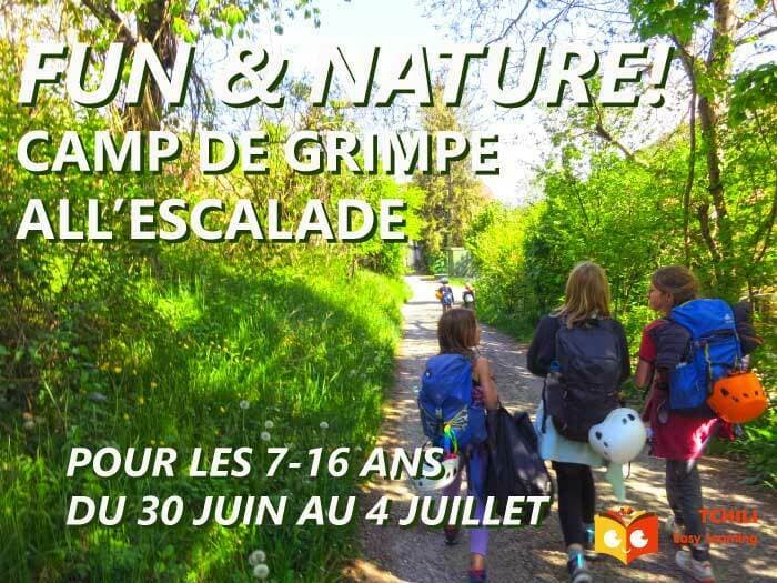 Camp d'escalade: All'Escalade en falaise