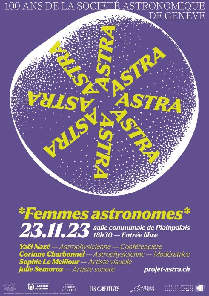 “Femmes astronomes”: événement science et art au féminin