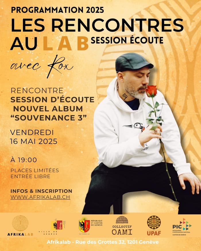 Rencontre au LAB avec Rox - Session d'écoute nouvel album