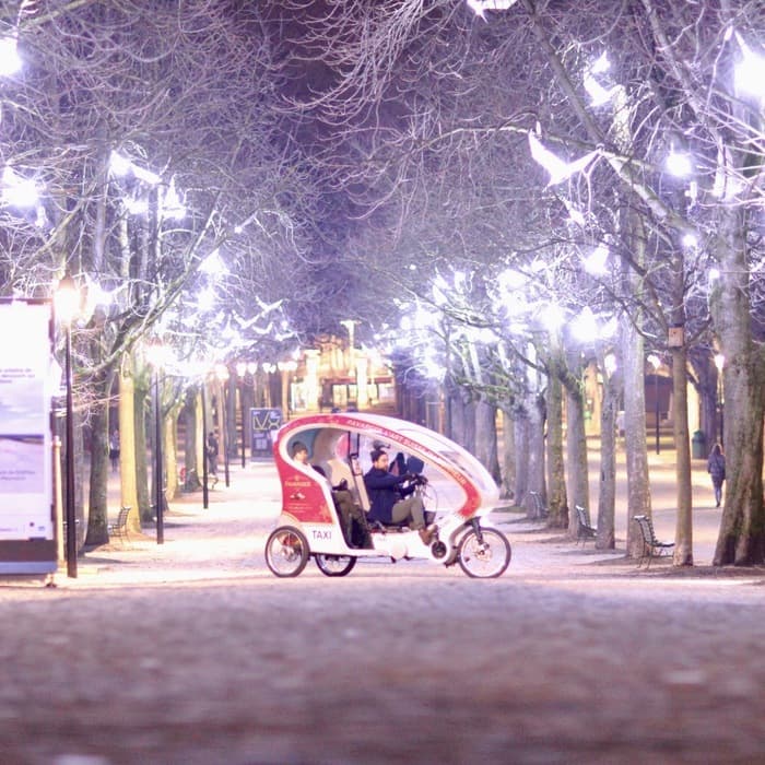 Geneva Lux en TukTuk ou VéloTaxi à Genève avec option fondue